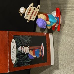 1994 Hallmark Thrill A Minute Keepsake Handcrafted Holiday Christmas Ornament